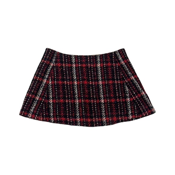 MARNI FW22 Woven Knit tweed mini skirt